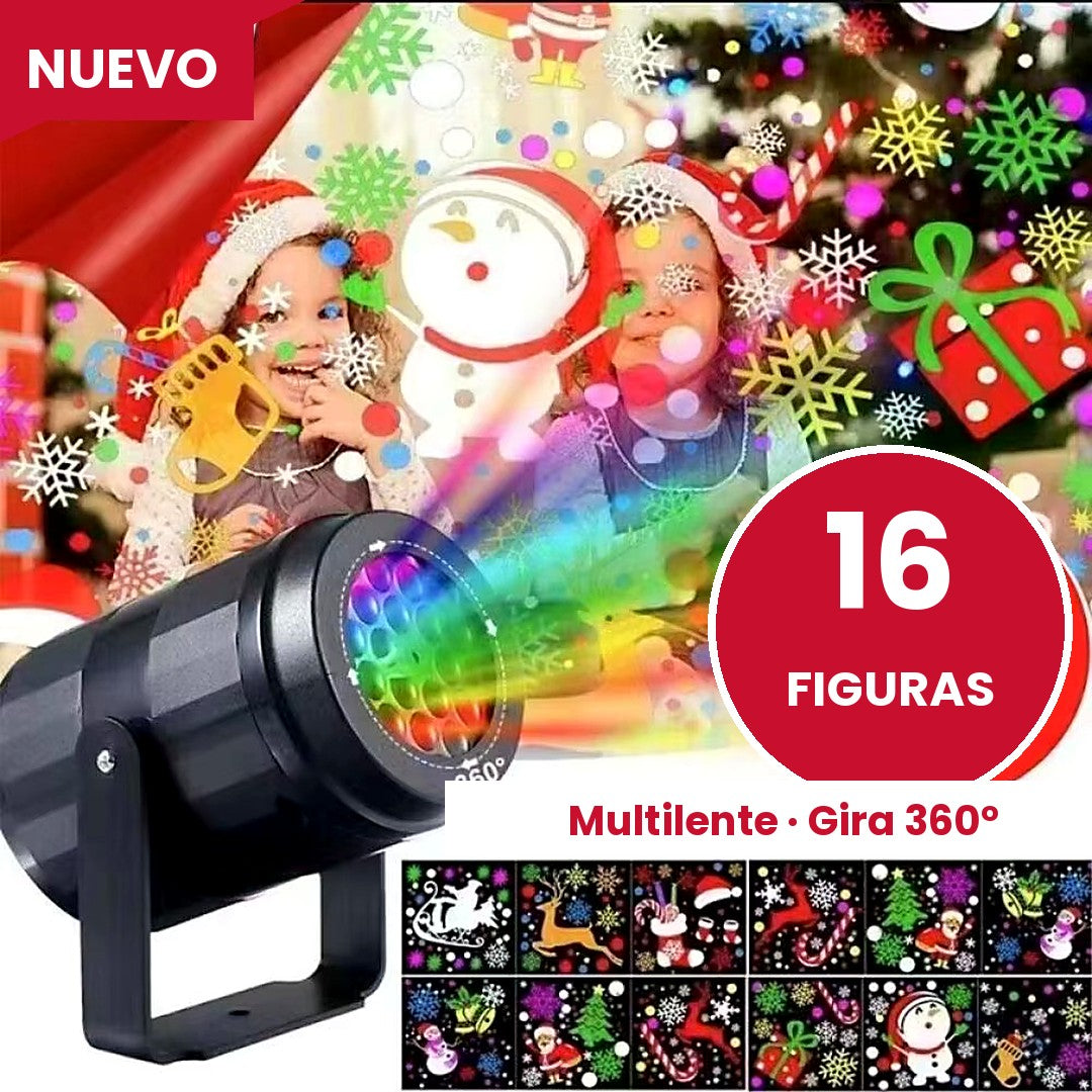 Proyector Navideño LED – Decora tu casa en 1 minuto