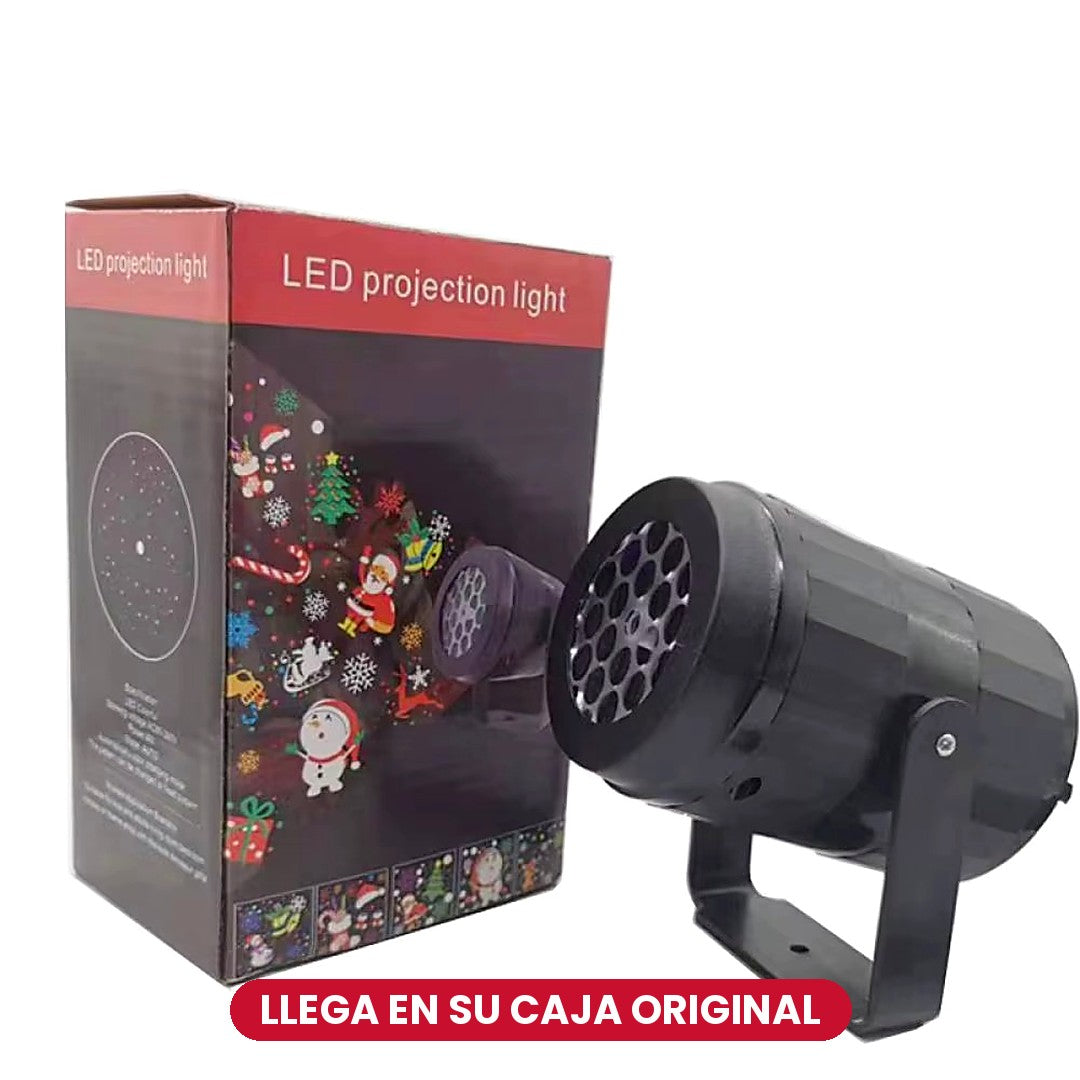 Proyector Navideño LED – Decora tu casa en 1 minuto
