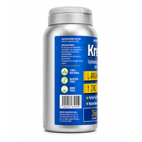 Krec Up™: Tratamiento Completo de 2 Meses – Compra 1 Mes y Recibe 2 (Oferta Especial)