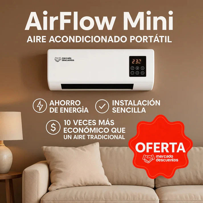 DualTemp - Ventilax Portátil, Potente y Económico 50% OFF