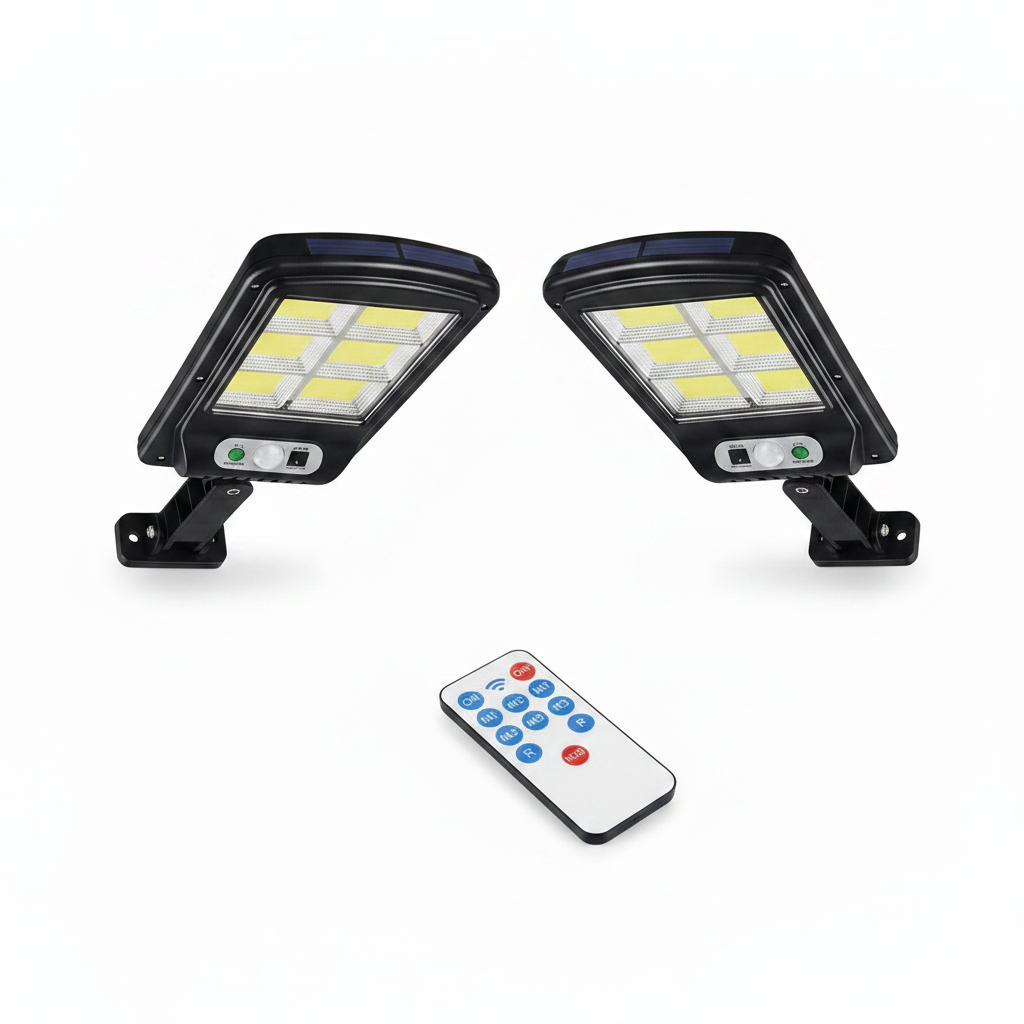 AHORRA HASTA 72% DE ENERGÍA - SUNLIGHT - Foco Mini Solar Para Exteriores