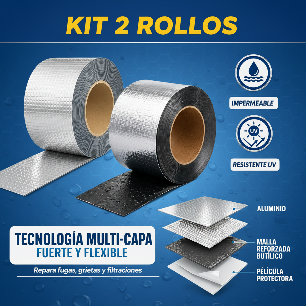 Cinta Asfáltica Impermeable Stantek®