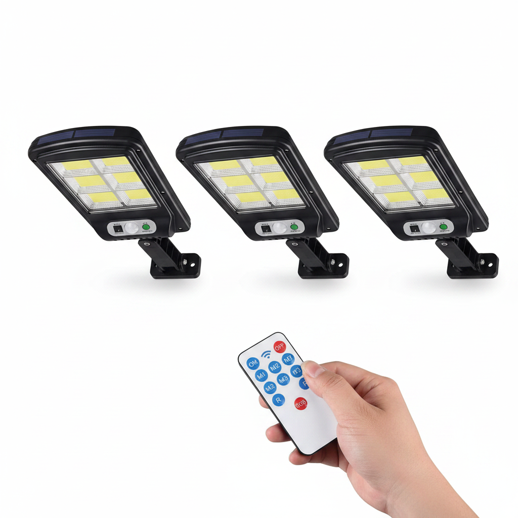 AHORRA HASTA 72% DE ENERGÍA - SUNLIGHT - Foco Mini Solar Para Exteriores