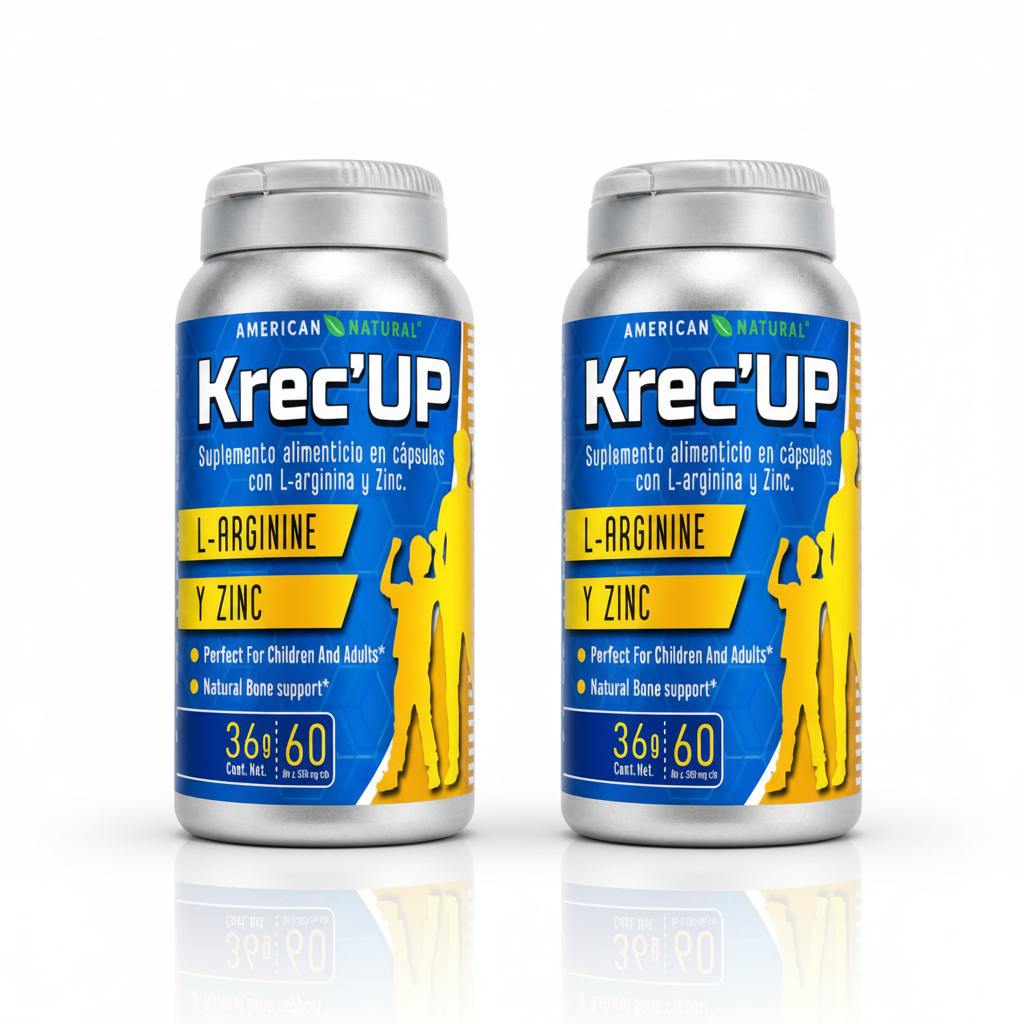 Krec Up™: Tratamiento Completo de 2 Meses – Compra 1 Mes y Recibe 2 (Oferta Especial)