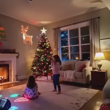 Proyector Navideño LED – Decora tu casa en 1 minuto